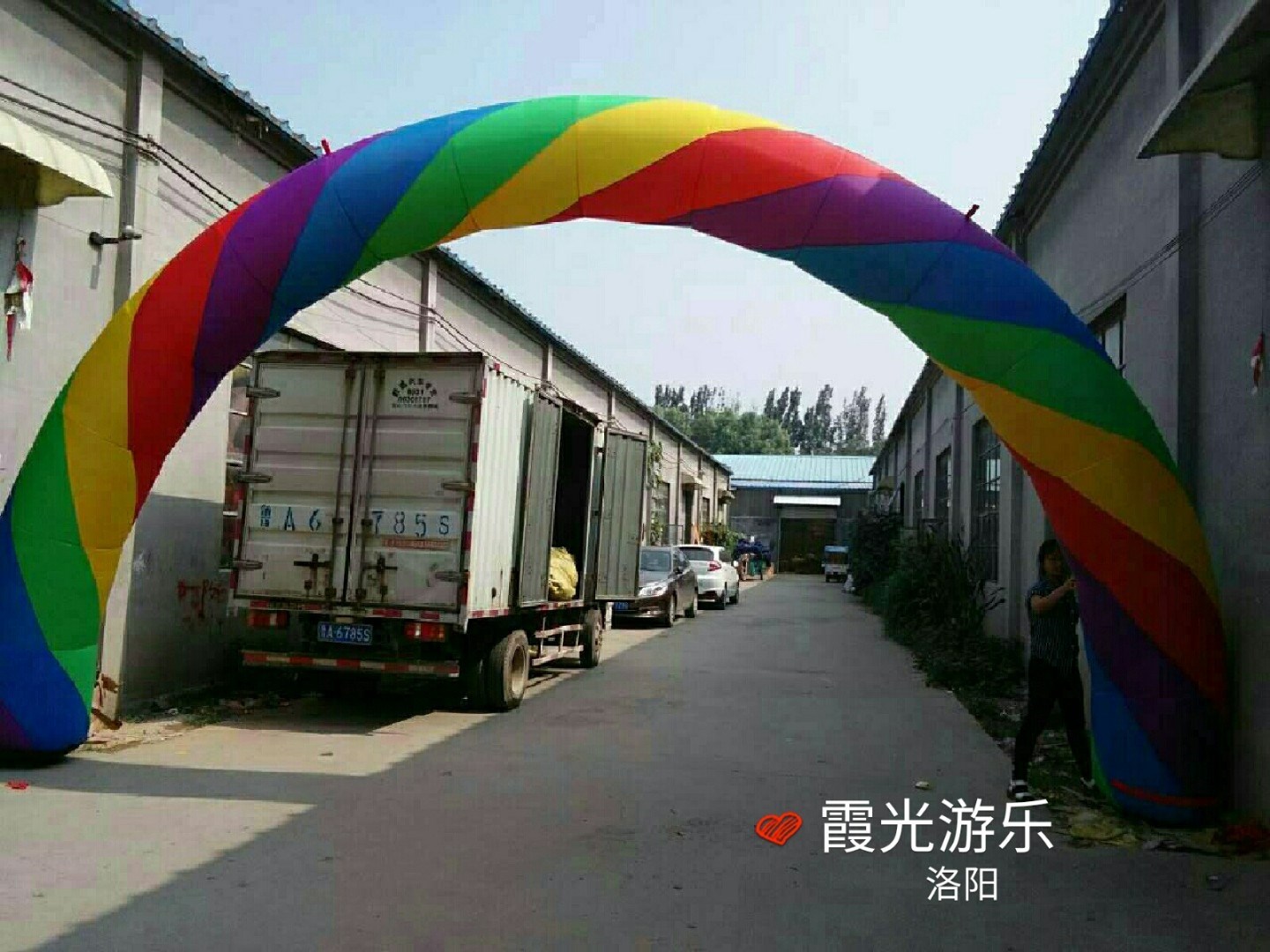 广西彩虹拱门